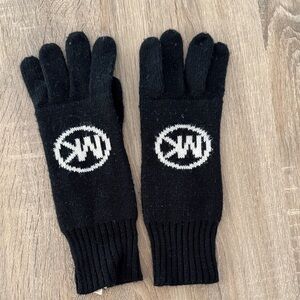 MICHAEL Michael Kors Black Knit Gloves